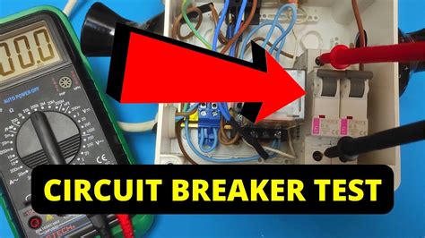 how to check electrical breaker box for space|test breaker in panel.